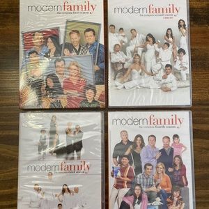 Modern Family seasons 1-4 new in packaging